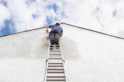 Peinture extérieure à Alquines — façades et ravalement